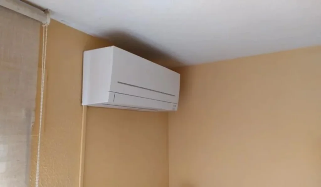 He pasado de usar radiadores a un aire acondicionado con bomba de calor como calefacción en casa